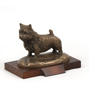 Norwich Terrier figurka na drewnie Art-Dog